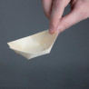 Biodegradable poplar wood dishes 80 mm - Pack of 100: Ecology and practicality.