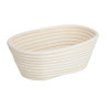 Oval Rattan Fermentation Basket 210x150x80 mm - Professional Quality