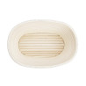 Ovales Gärkorb aus Rattan Vogue 210x150x80 mm - Professionelle Qualität