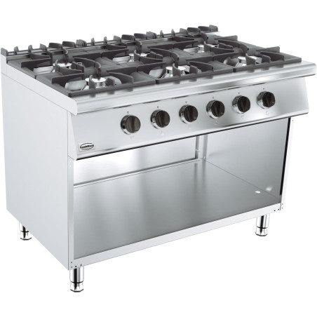 Professioneller Gasherd 700 - 6 Brenner - CombiSteel