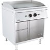 Gasgrill mit glatter Platte - 800 x 700 mm - CombiSteel