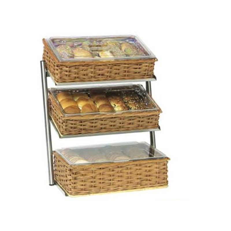 Bread Basket 3 Shelves GN 1/1 - W 620 x D 335 mm - CombiSteel Bread Basket 3 Shelves GN 1/1 - W 620 x D 335 mm - CombiSteel
