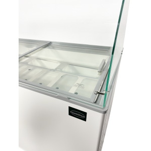 Eisvitrine - Statisch - 6 x 5 L - CombiSteel