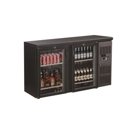 Refrigerated Back Bar with 2 Glass Doors - 350 L - CombiSteel