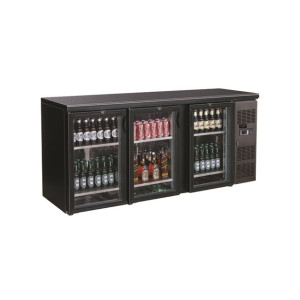 Refrigerated Back Bar with 3 Glass Doors - 537 L - CombiSteel