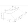 Dunstabzugshaube - L 1200 mm - CombiSteel