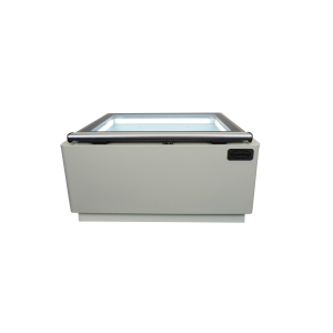 White Countertop Ice Cream Display - Static - 3 x 5 L - CombiSteel