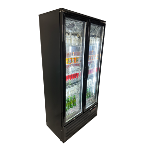 Black High Refrigerated Back Bar - 458 L - CombiSteel