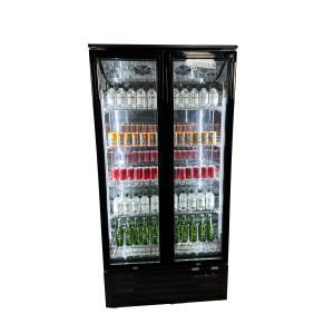 Black High Refrigerated Back Bar - 458 L - CombiSteel