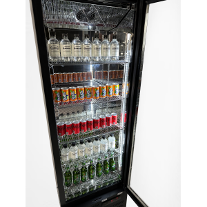 Black High Refrigerated Back Bar - 293 L - CombiSteel