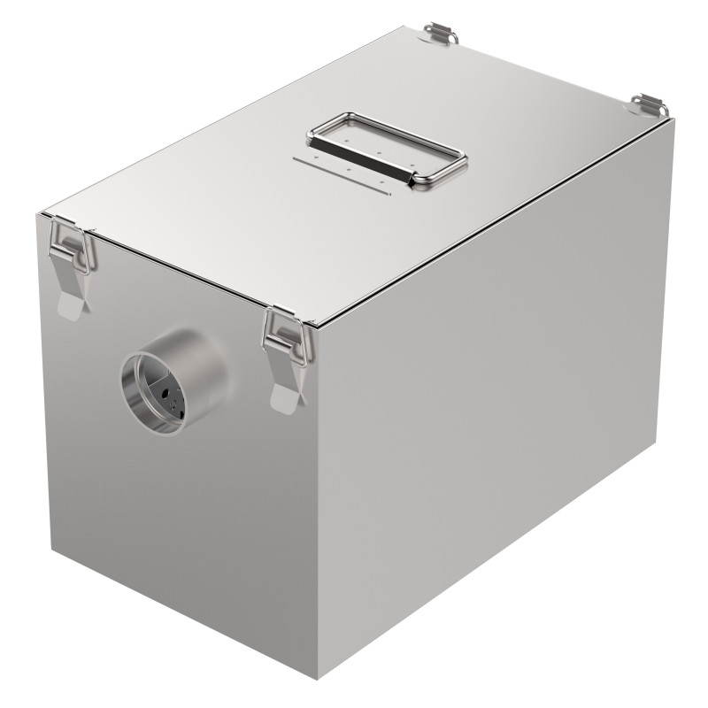 Stainless Steel Grease Trap - 22 L - CombiSteel