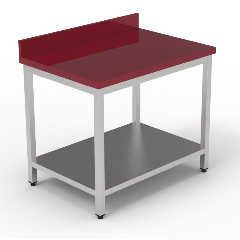 Table de Découpe avec Etagère Démontable - 1200 x 700 - CombiSteel