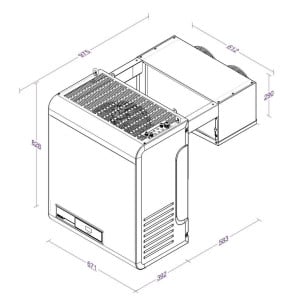 Kühlaggregat CombiSteel - 5,1 bis 9,1 m3