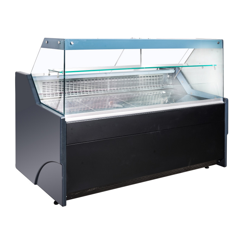 Refrigerated display case Wesley 2.0 Black 158 L - CombiSteel