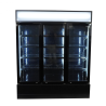 Refrigerated display case for drinks 3 doors Black 1065 L CombiSteel