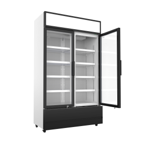 Refrigerated Display Case for Drinks 2 Glass Doors 670 L CombiSteel - Professional Refrigerated Cabinet