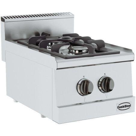 Standherd 600 2 Brenner CombiSteel - Professionelles Kochen