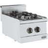 Standherd 600 2 Brenner CombiSteel - Professionelles Kochen