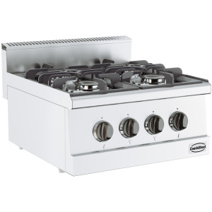 Freestanding Stove 4 Burners - 13000 W CombiSteel: High-performance cooking and modern design