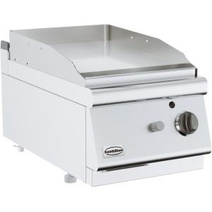 Glatt verchromte Gas-Grillplatte 6500 W - Professionelle Küche CombiSteel