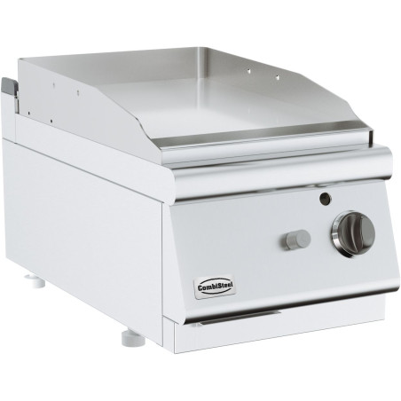 Glatt verchromte Gas-Grillplatte 6500 W - Professionelle Küche CombiSteel