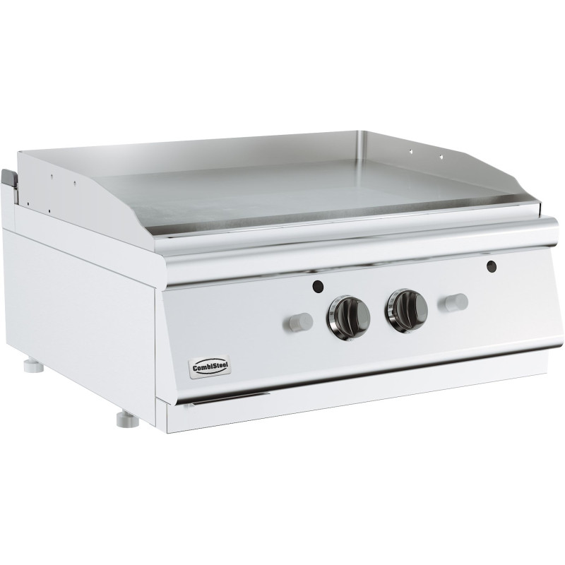 Gasgrillplatte Chrom Glatt 13000 W Combisteel - Professionelle Küche Gasgrillplatte Chrom Glatt 13000 W Combisteel - Professionelle Küche