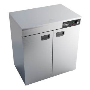 Combisteel 2-Door Warming Cabinet: Optimal temperature maintenance, high power and capacity.