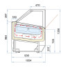 Millenium Ice Cream Display - 16 x 5 L CombiSteel - Efficient Professional Equipment