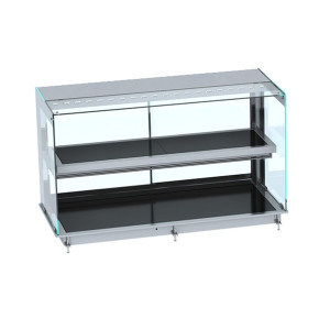 Drop-In Heated Display Case with Vitroceramic Plate - Combisteel