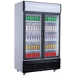 Beverage Cabinet - 2 Glass Doors - 1000 L