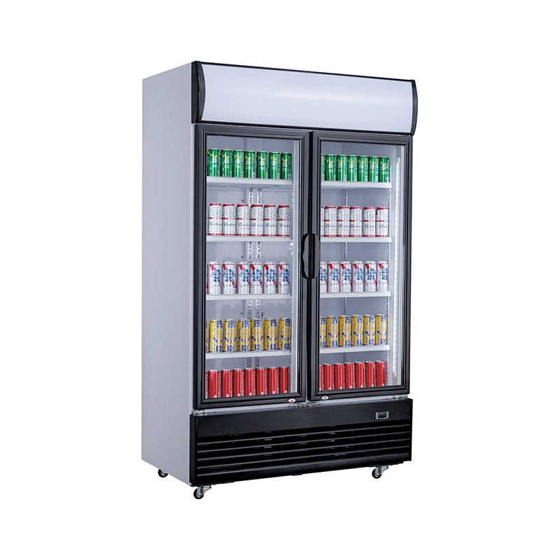 Beverage Cabinet - 2 Glass Doors - 1000 L