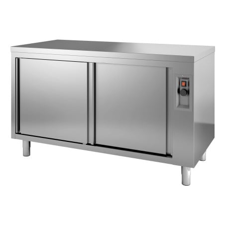 Double-Sided Stainless Steel Warming Cabinet 700 - Professional Heat Retention