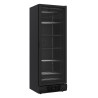 Black Negative Refrigerated Cabinet - 1 Glass Door - 382 L - CombiSteel