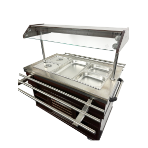 Buffet Chaud Combisteel - Maintien chaud 3 GN 1/1