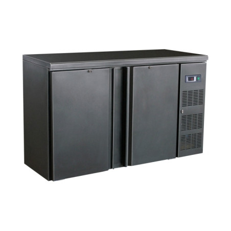 Refrigerated Back Bar 2 Doors 350 L - Combisteel - Black - CHR