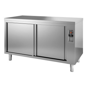 Heated Cabinet - Stainless Steel Furniture 1800x700 mm CombiSteel