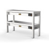 Ceramic Warming Shelf - 2 Levels - L 1400 x D 300 mm - CombiSteel