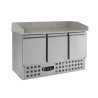 Refrigerated Pizza Cabinet GN 1/1 - 3 Doors - Capacity 230 L - CombiSteel