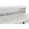 Refrigerated Pizza Cabinet with 3 Doors - 8 GN 1/6 Pans - CombiSteel