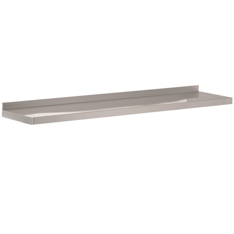 Stainless Steel Wall Shelf 1800x300mm - Stainless Steel 430 | CombiSteel