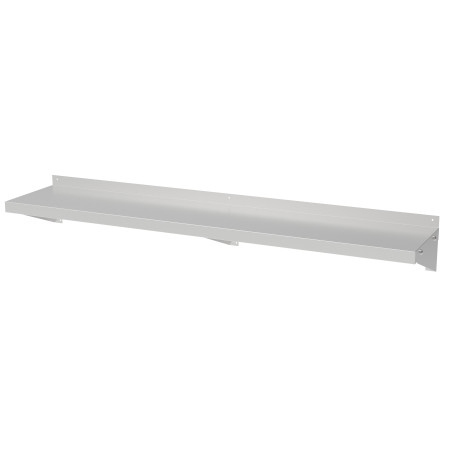 Stainless Steel Wall Shelf with Brackets - L 1800 x D 300 mm - CombiSteel