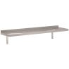 Wall Shelf in Stainless Steel with Support - L 1600 x D 400 mm - CombiSteel