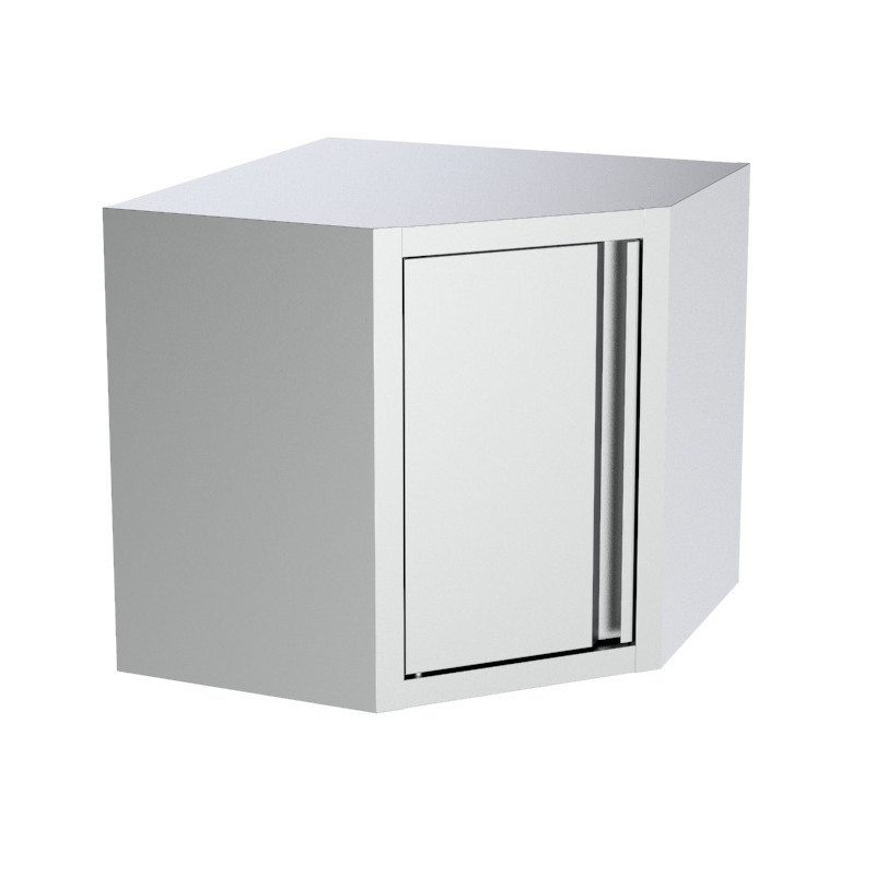 Armoire Murale Angulaire Inox - Rangement Cuisine Professionnelle