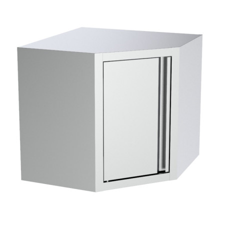 Armoire Murale Angulaire Inox - Rangement Cuisine Professionnelle