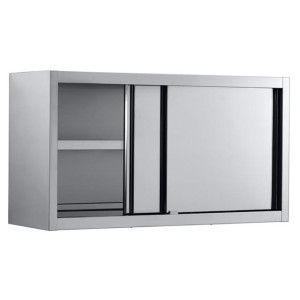 Wall Cabinet with Sliding Doors - L 1600 x D 400 mm - CombiSteel