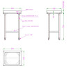 Polyethylene Cutting Block 80mm - CombiSteel