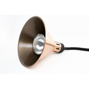 Kegelförmige Heizlampe Bronze - Combisteel: Leistung 250W.