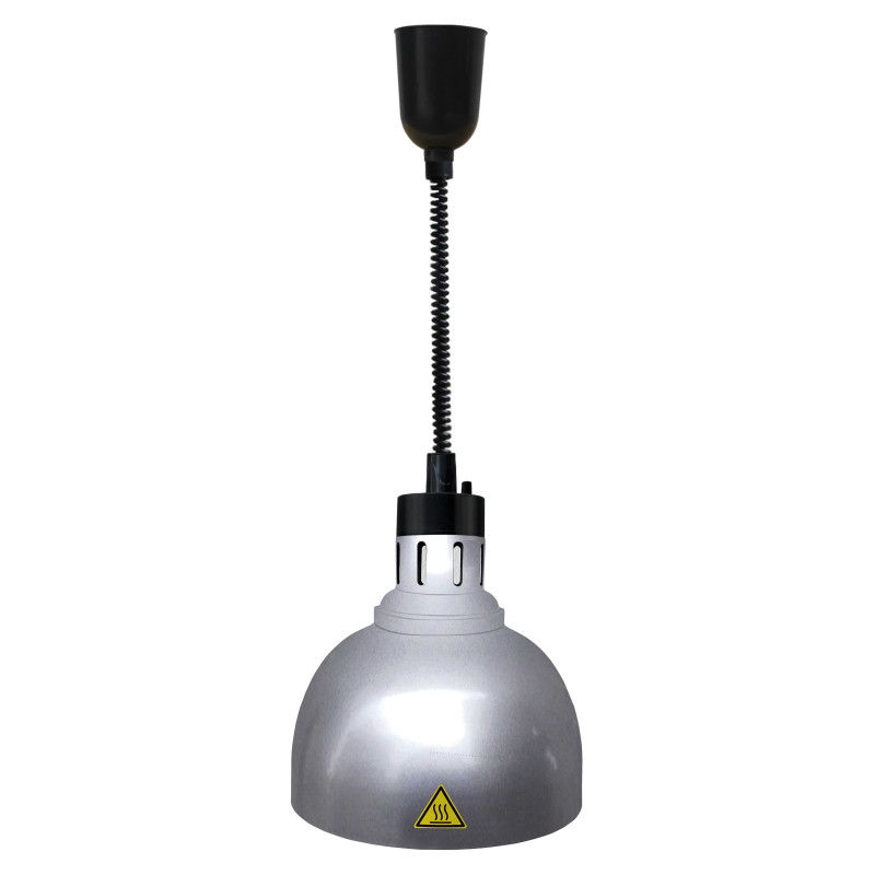 Lampe Chauffante Ronde Argent - CombiSteel - Équipement Horeca