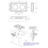 Plaque Chauffante Induction Drop-In 2 Zones Combisteel - Performances exceptionnelles