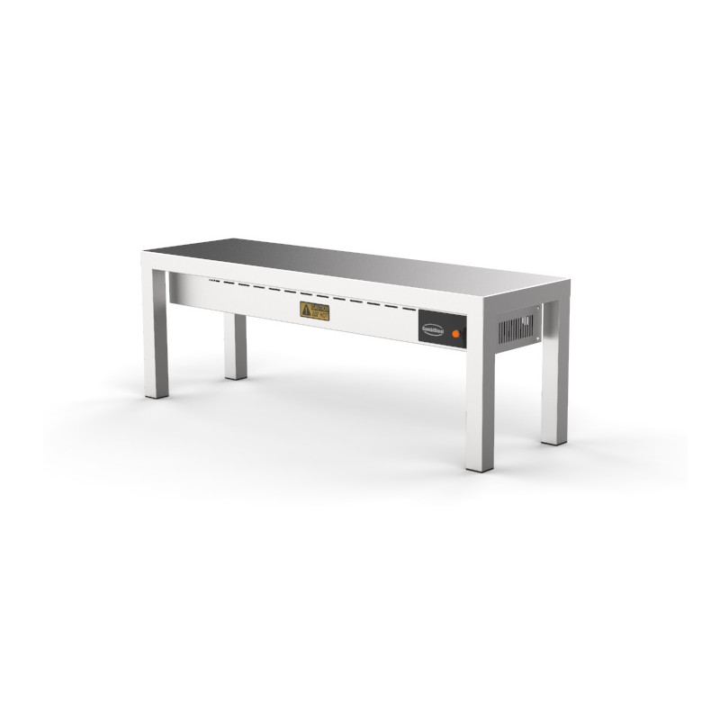 Keramik-Wärmeregal 1 Ebene - 1200x300 mm - Combisteel - Hohe Qualität